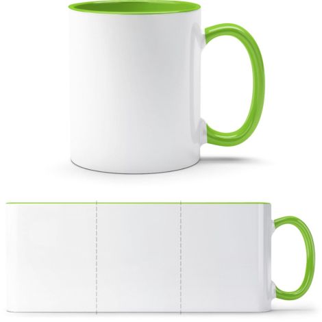 Weiß / Grün - front